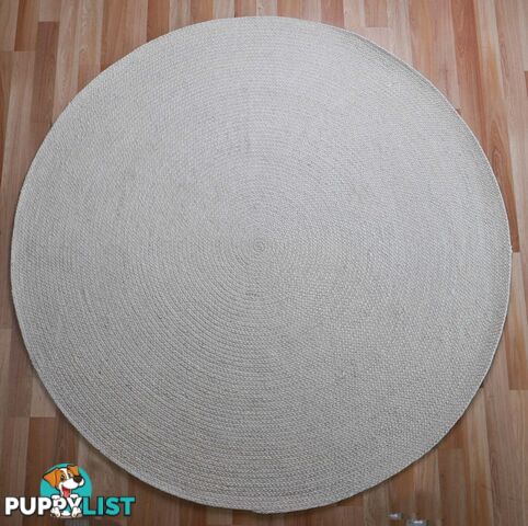 Cara Ivory Round Rug 200 x 290 (Oval)  - CCORAOVAL-IVORY