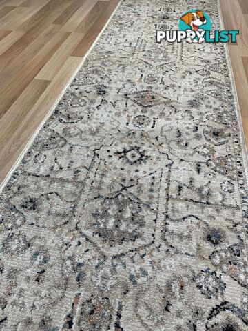 Cozy Ivory Beige Hallway Runner 80CM Wide 9M  - Cozy 5419 Ivory Beige
