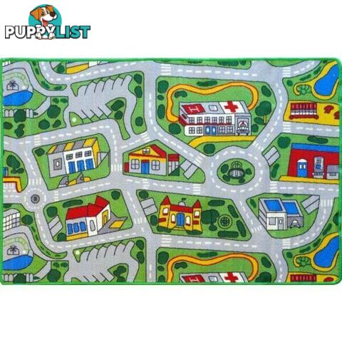 Suburb Kids Playmat 200x200cm  - PLAYMAT-SUBURB-SQ