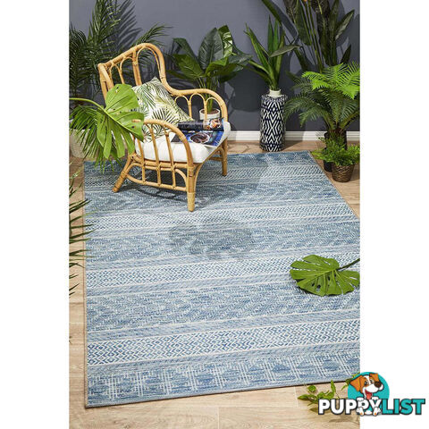 Terrace Urban Rug Blue 300X80CM  - TER-5505-BLU-300X80