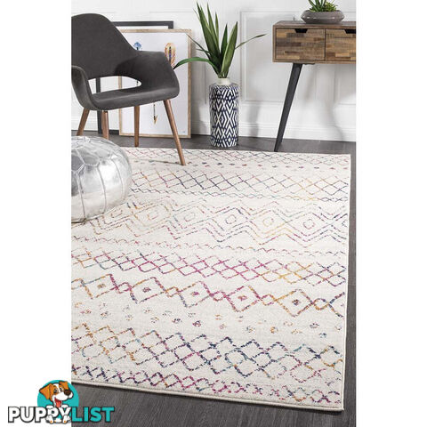 Oasis Nadia Multi Rustic Tribal Rug 400X300cm  - OAS-453-MUL-400X300