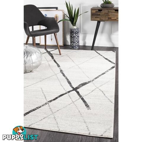 Oasis 452 Grey Contemporary Rug 230X160cm  - OAS-452-GREY-230X160