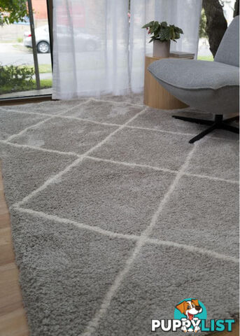 Fleur Silver Ivory Rug 200 x 290CM  - CFLURRY1015-SILVERIV