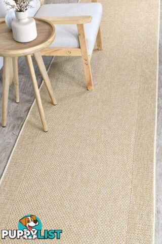 Coastal Sisal Sand Hallway Runner 80CM Wide 9M  - ALLSEA-3900226-80X3000