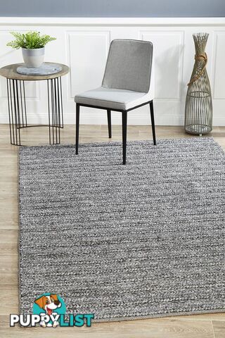 Harvest 801 Steel Rug Hand Woven 225X155CM  - HST-801-STE-225X155