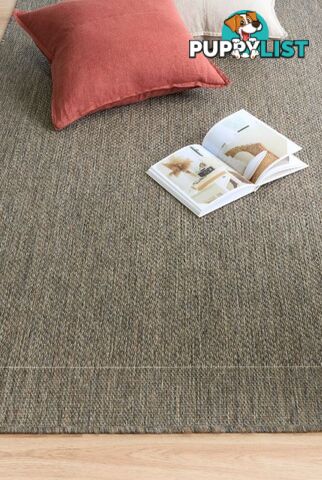 Malia Taupe Linen Non Slip Rug 240 x320CM  - SHOP D20022-TAUPELINEN