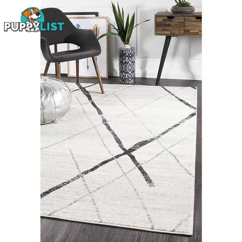 Oasis 452 Grey Contemporary Rug 290X200cm  - OAS-452-GREY-290X200