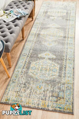 Century 944 Grey Runner Rug 300X80CM  - CEN-944-GREY-300X80