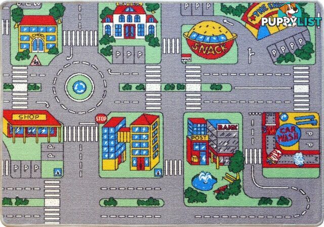 Traffic Plus Kids Playmat 200x290cm  - PLAYMAT-TRAFFIC-200