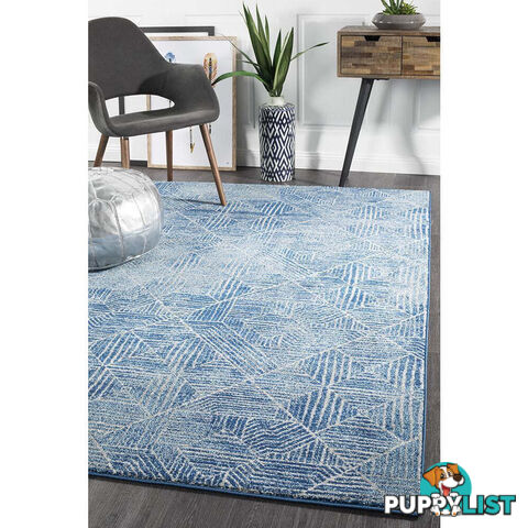 Oasis Kenza Contemporary Navy Rug 230X160cm  - OAS-457-NAVY-230X160