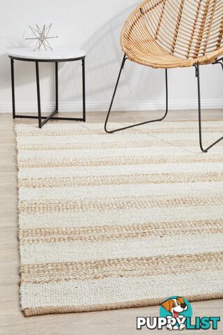 Noosa 555 Natural White Rug 300X80CM  - NSA-555-NTWT-300X80