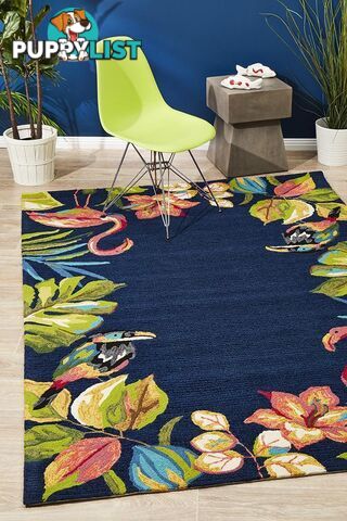 Copacabana 591 Navy Rug 280X190cm  - COP-591-NVY-280X190