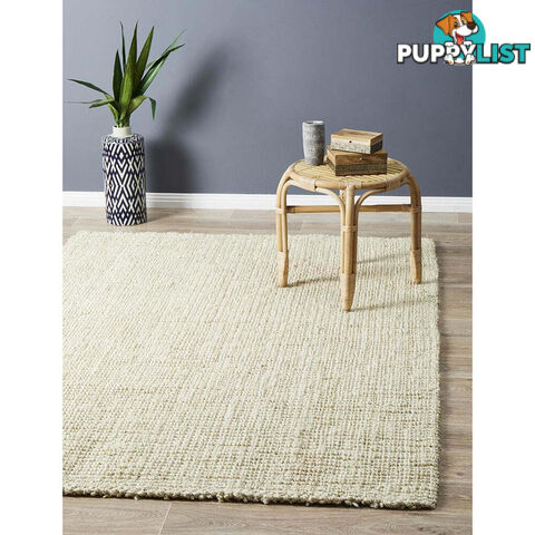 Chunky Natural Fiber Barker Bleach Rug 220X150cm  - ATR-BKR-BCH-220X150