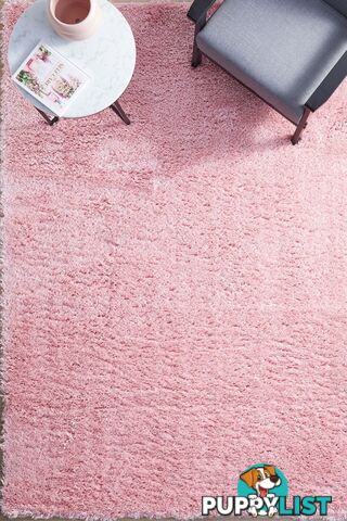 Angel Shag Pink Rug 230x160CM  - ANG-PINK-230X160