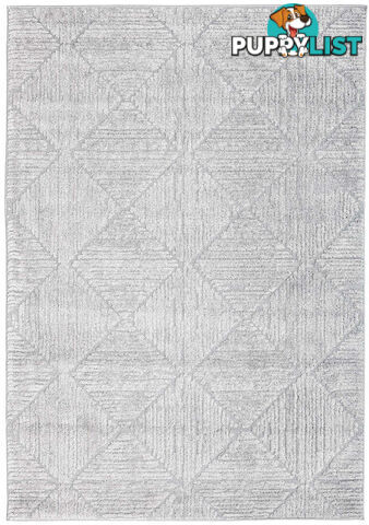 Serenade Shilo Silver Rug 290X200CM  - SER-SHILO-SIL-290X200