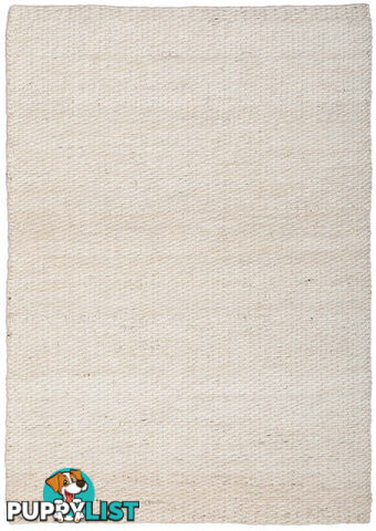 Jive White Rug 280X190CM  - HIVE-WHT-280X190