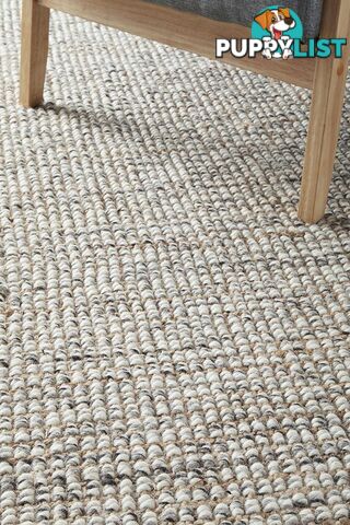 Arabella Wool Jute Grey Rug 165X115CM  - ARA-GREY-165X115