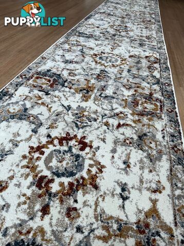 Malina Jewel Hallway Runner 80cm Wide 10.5M  - ALINA 4443 JEWEL - 80CM