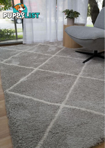 Fleur Silver Ivory Rug 240 x 320CM  - DFLURRY1015-SILVERIV