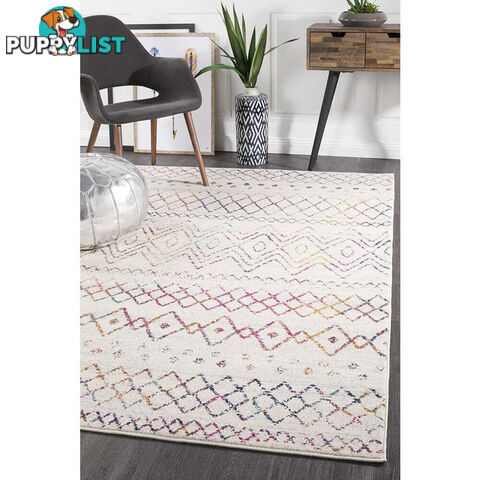 Oasis Nadia Multi Rustic Tribal Rug 500X80cm  - OAS-453-MUL-500X80