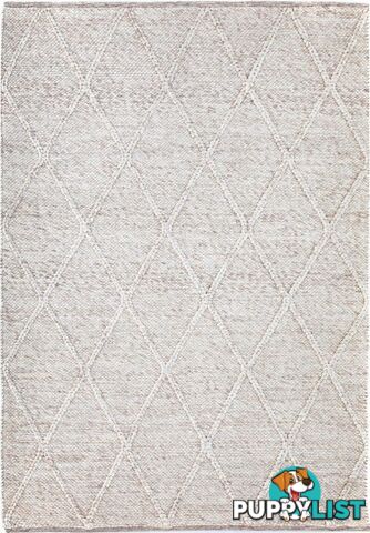 Diamond Beige Felted Wool Rug 80 x 320CM  - COLOMBO-BEIGE-80