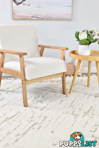 Mia Cream Rug 200x290cm  - MIA-A1327A-BEIGE-200X290