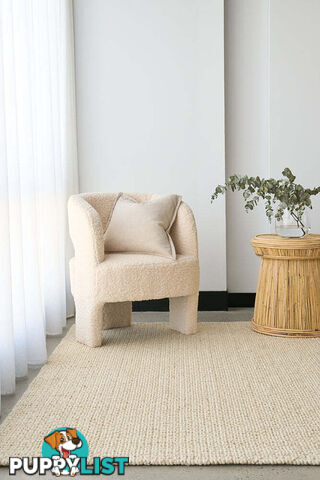 Madras Parker Cream Rug 280X190CM  - MAD-PARKER-CRM-280X190