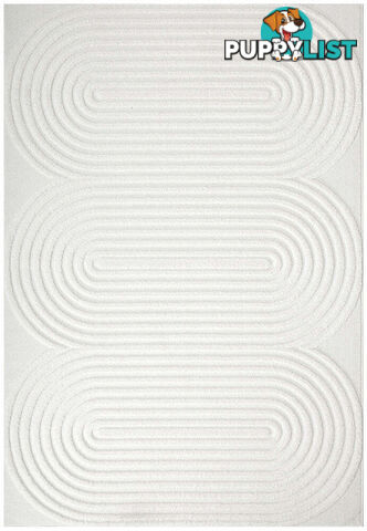 Lotus Carl White Rug 230X160CM  - LOT-CARL-WHITE-230X160