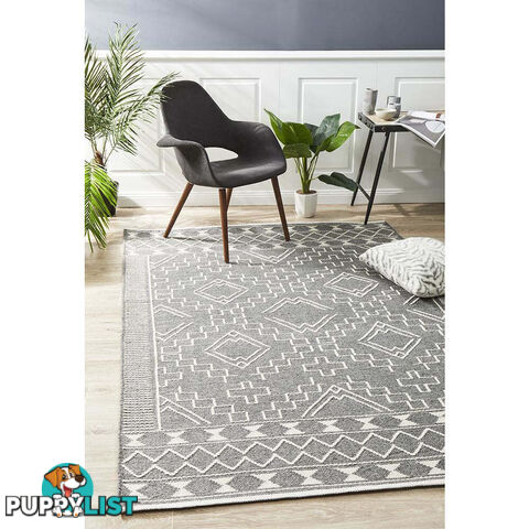 Salena Rug Grey 280X190CM  - HUD-802-GRY-280X190