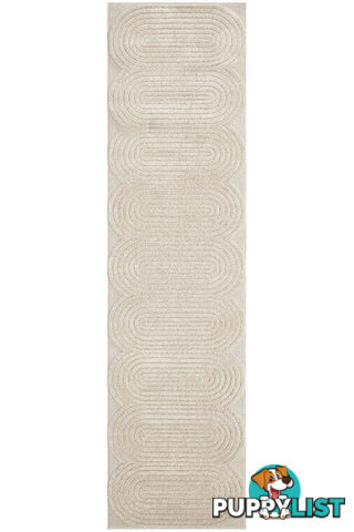 Lotus Carl Beige Runner Rug 500X80CM  - LOT-CARL-BEIGE-500X80