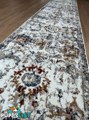 Malina Jewel Hallway Runner 80cm Wide 12.5M  - ALINA 4443 JEWEL - 80CM