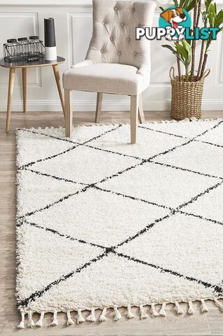 Saffron 22 White Rug 330X240CM  - SAF-22-WHT-330X240