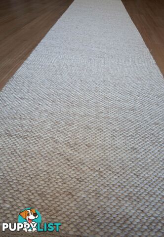 Lani Beige Hallway Runner 80cm Wide 2.5M 