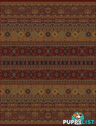 Afghan 135 Red Traditional Rug 240 x 340CM  - DAFGHAN135-RED