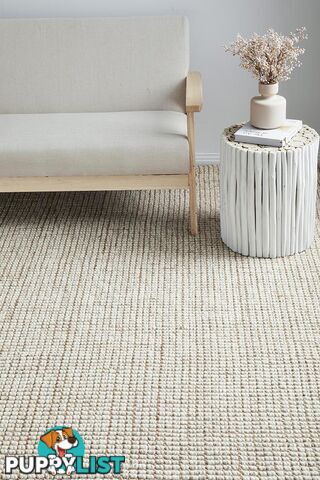 Arabella Wool Jute Natural Runner Rug 300X80CM  - ARA-NAT-300X80