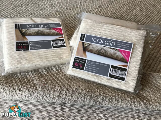 Total Grip Underlay for Rugs and Hall Runners 220X150cm  - TTG-RUB-220X150