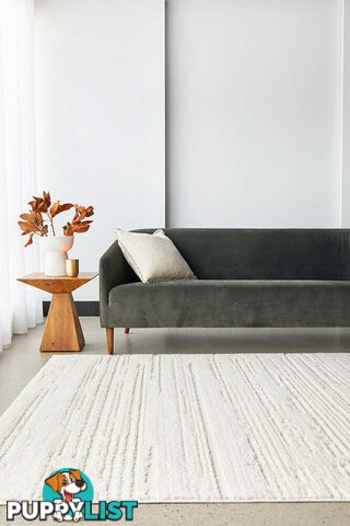 Serenade Ezra White Rug 230X160CM  - SER-EZRA-WHT-230X160