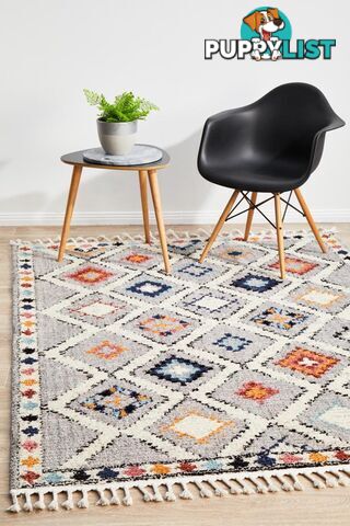 Marrakesh 555 Grey Rug 300X80CM  - MKS-555-GRY-300X80