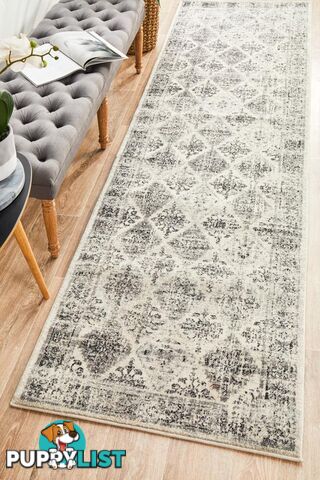 Century 999 Grey Runner Rug 500X80CM  - CEN-999-GREY-500X80