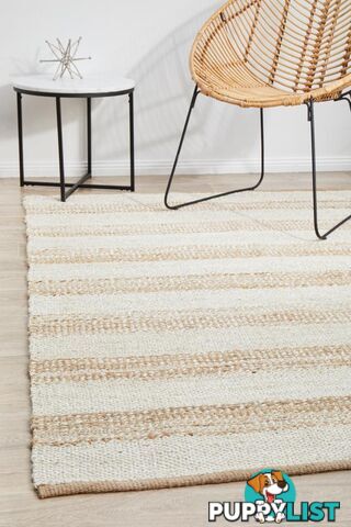 Noosa 555 Natural White Rug 280X190CM  - NSA-555-NTWT-280X190