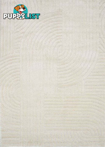 Marli Ivory Retro Rug 200x290cm  - CMARLI12417-IVORY