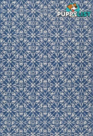 Amazon Blue Trellis 240 x 320CM  - DAMAZ455B-BLUE