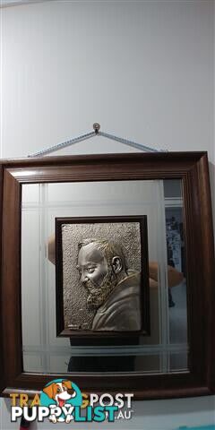 portrait of the famous Padre Pio