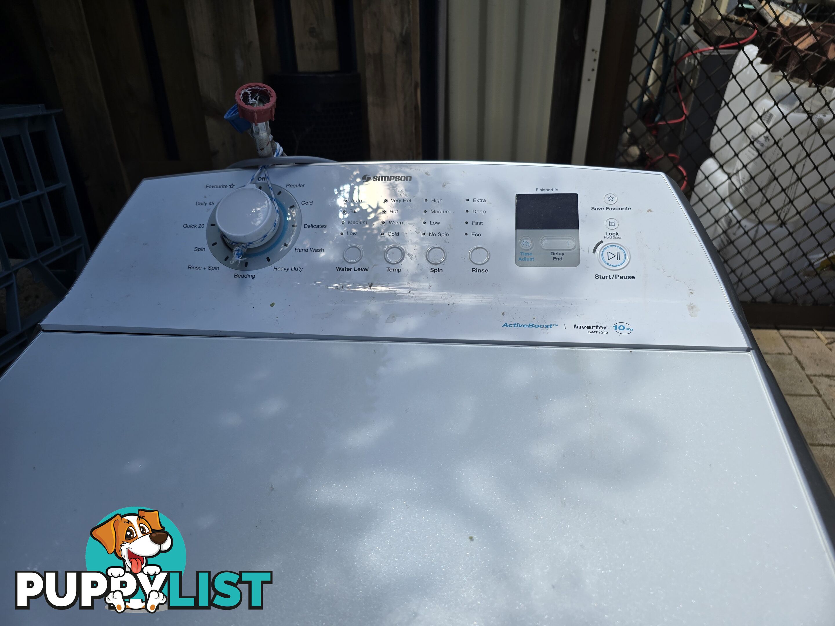 Simpson 10KG Washing Machine Model SWT 1043 With inverter and ActiveBoost