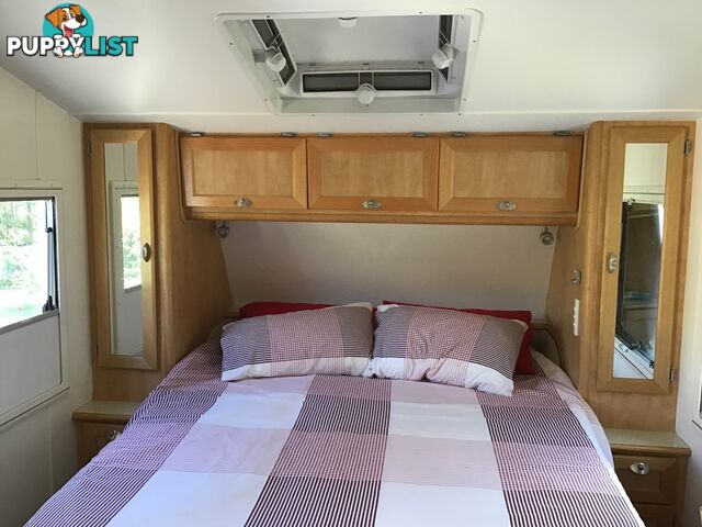 CUSTOM BUILT - LOADS OF EXTRAS -2014 Seachange QB Elite Caravans 670