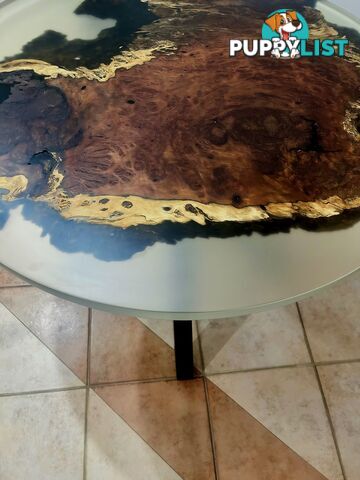 Redgum Burl Resin Table