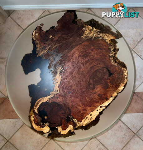Redgum Burl Resin Table