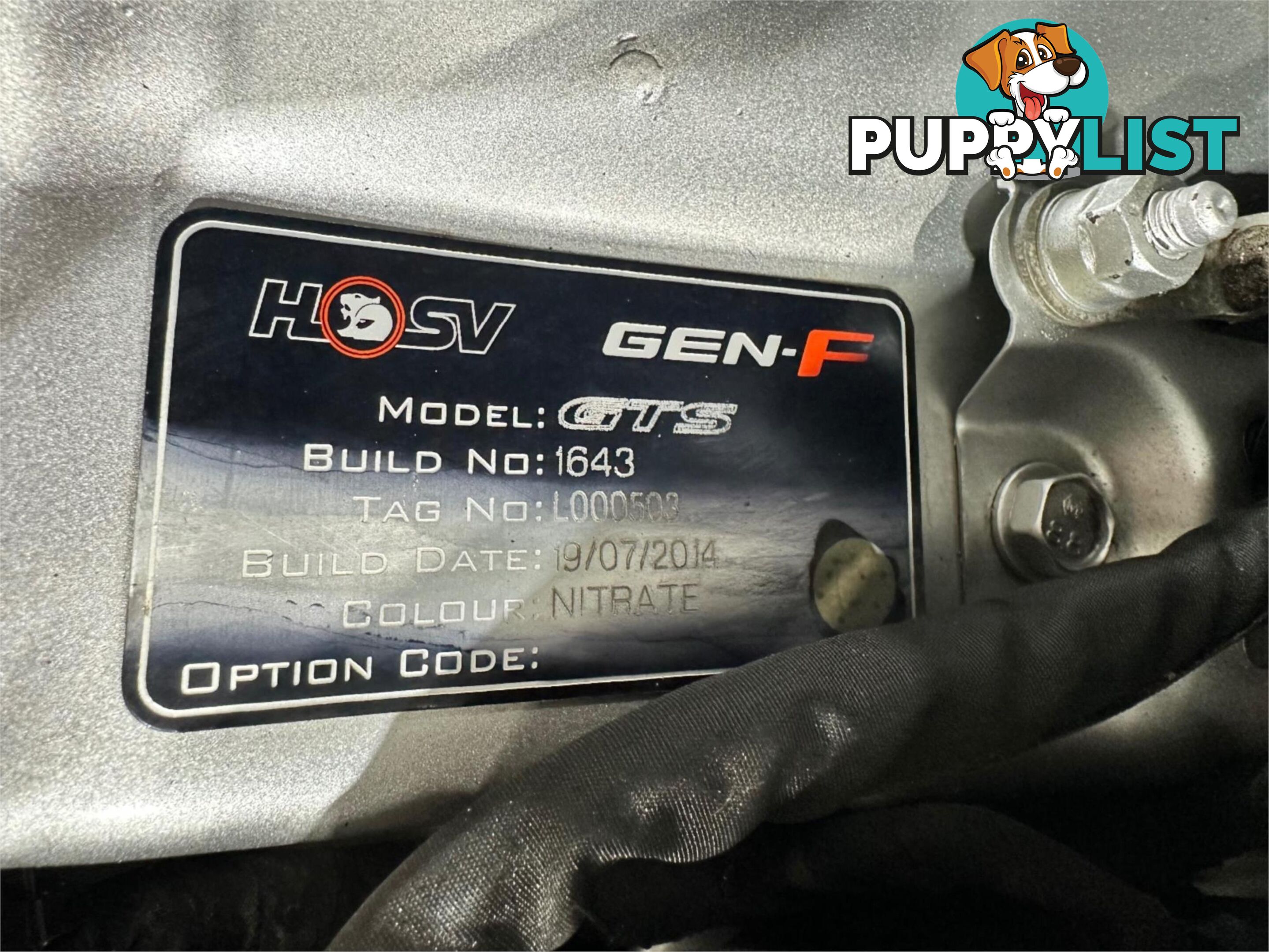 2014 HOLDENSPECIALVEHICLES GTS  GEN FMY14 SEDAN