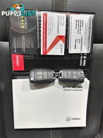2017 HOLDEN UTE SSVREDLINE VFIIMY17 UTILITY