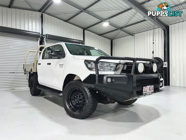 2020 TOYOTA HILUX SR GUN126R CAB CHASSIS